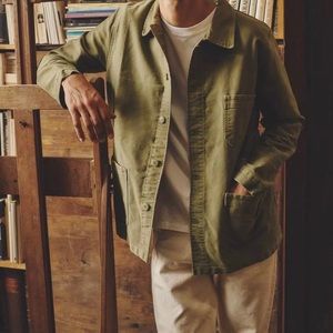 Le Mont St Michel Genuine Work Jacket Size 46